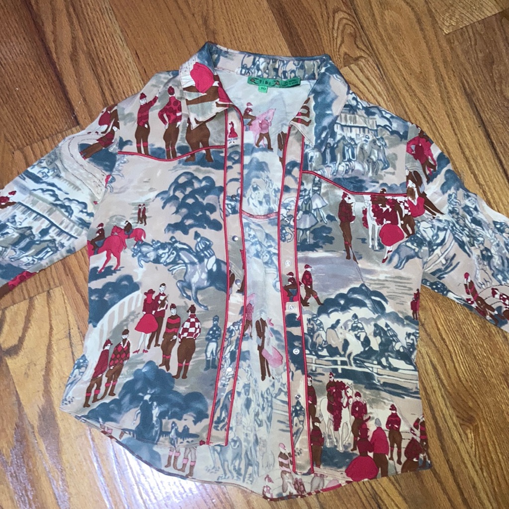 Unique Polo Silk Button Down